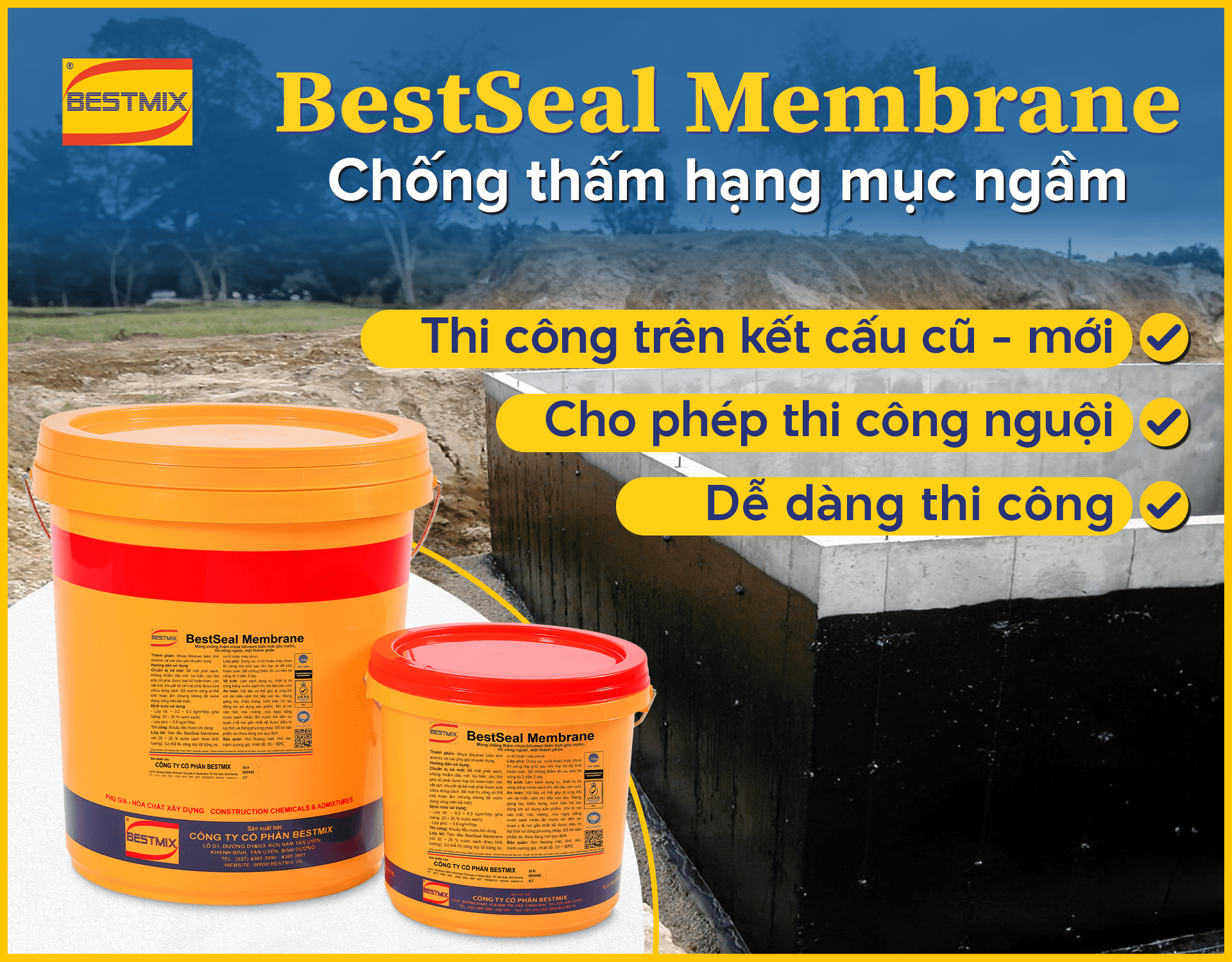 Đặc điểm nổi bật của Bestseal Membrane