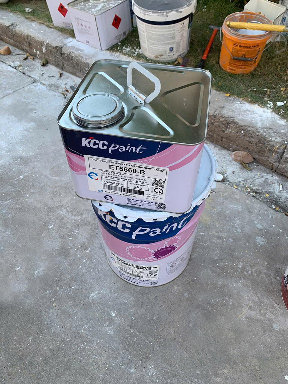 Sơn epoxy KCC paint